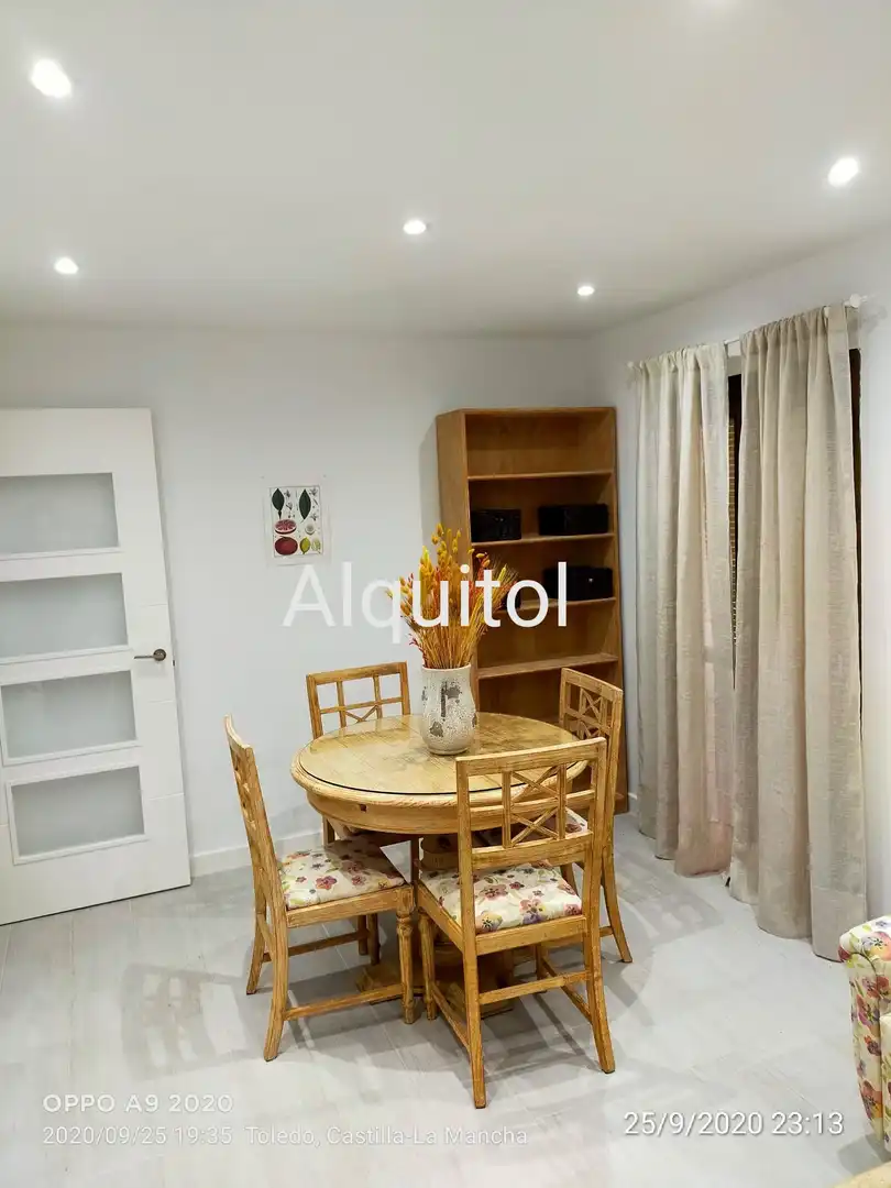 Dining room of Flat for rent in Toledo  with Air Conditioner, Heating and Terrace