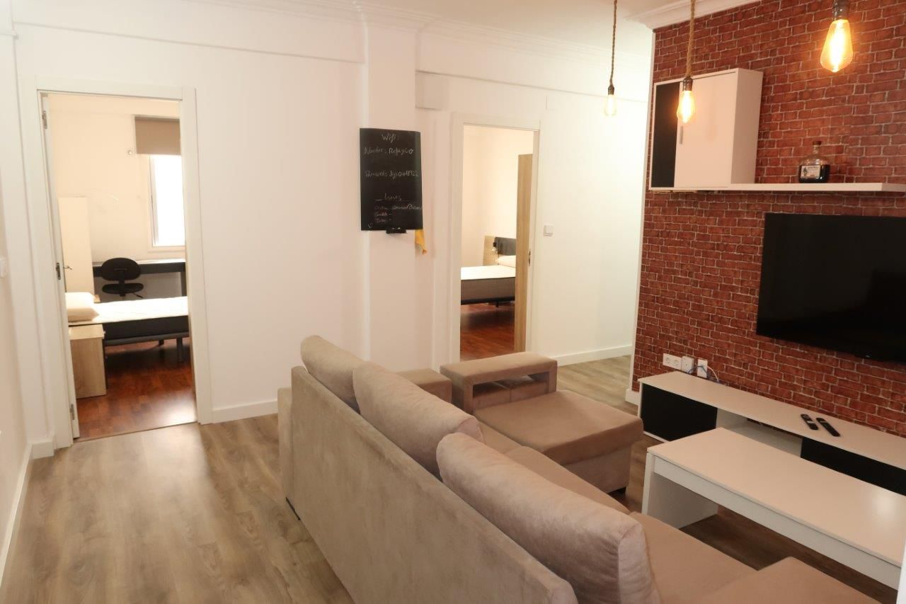 Living room of Flat for sale in A Coruña Capital   with Heating