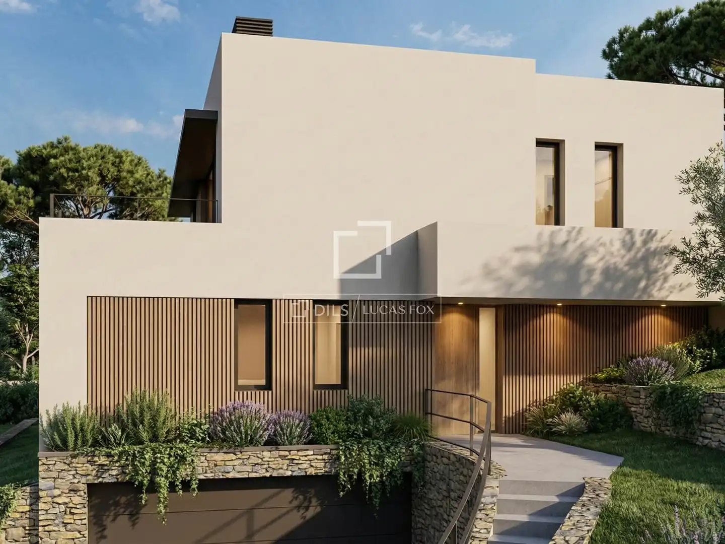 Exterior view of Houses for sale in Begur  with Air Conditioner, Heating and Private garden