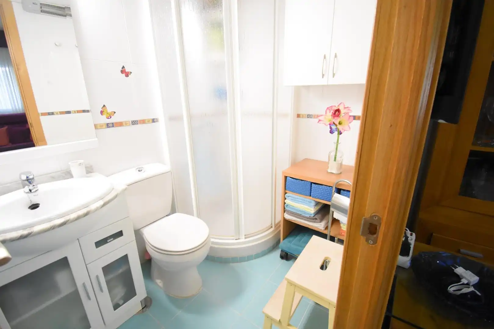 Bathroom of Flat for rent in El Campello  with Air Conditioner, Private garden and Terrace
