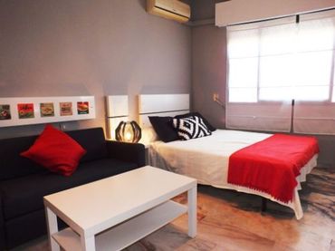 Studio with pool to rent in Avenida Alcalde Luis Uruñuela