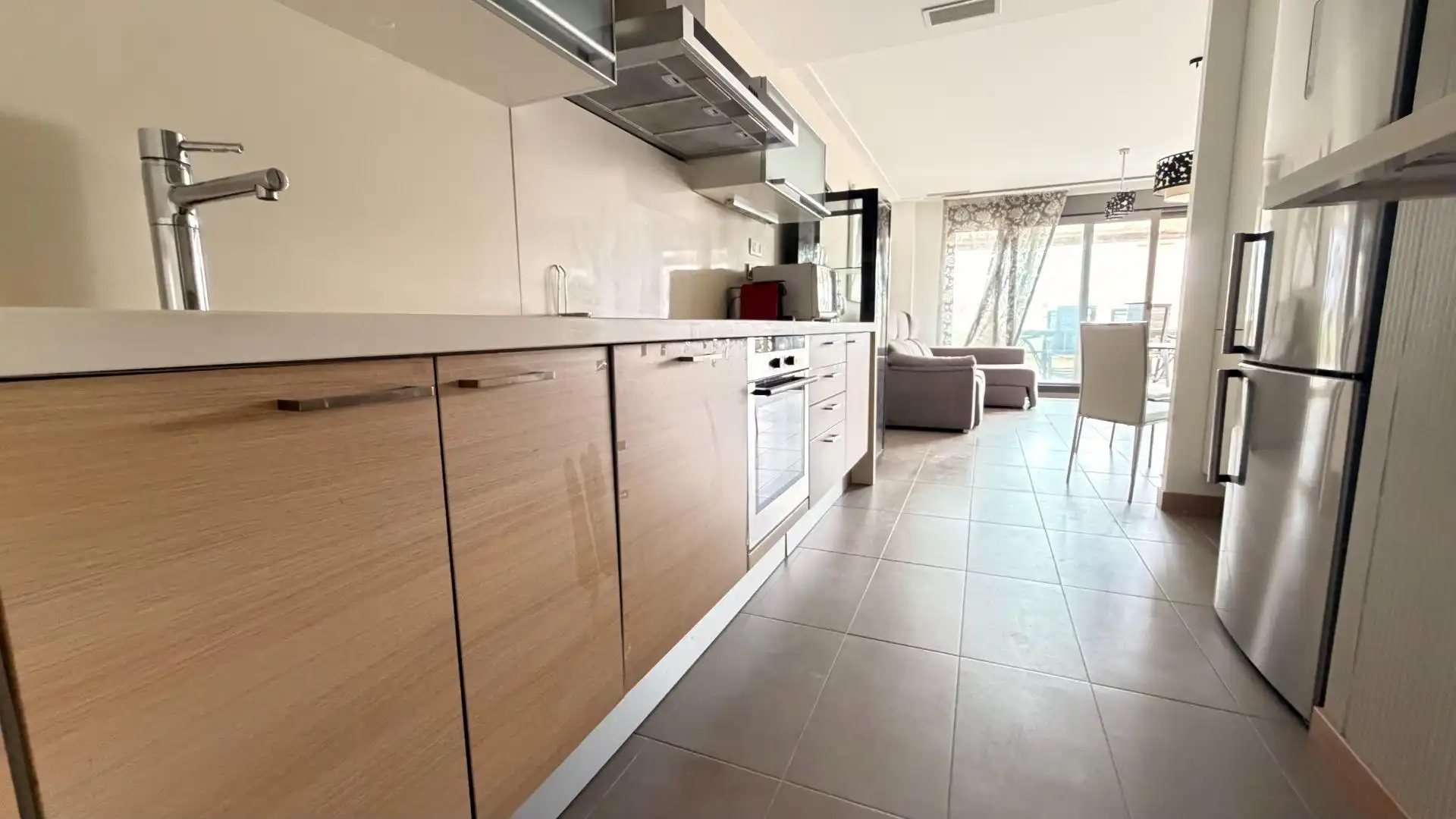 Kitchen of Apartments for sale in Elche / Elx  with Air Conditioner, Private garden and Terrace