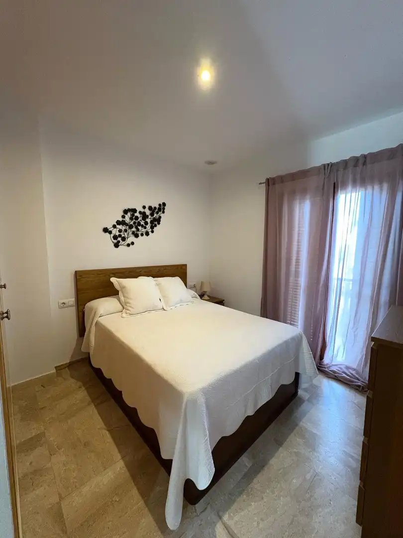 Bedroom of Apartments for rent in Chiclana de la Frontera  with Air Conditioner and Private garden