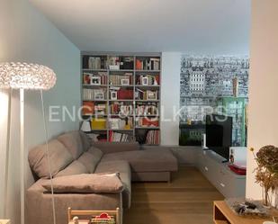 Living room of Flat to rent in Girona Capital  with Air Conditioner and Balcony