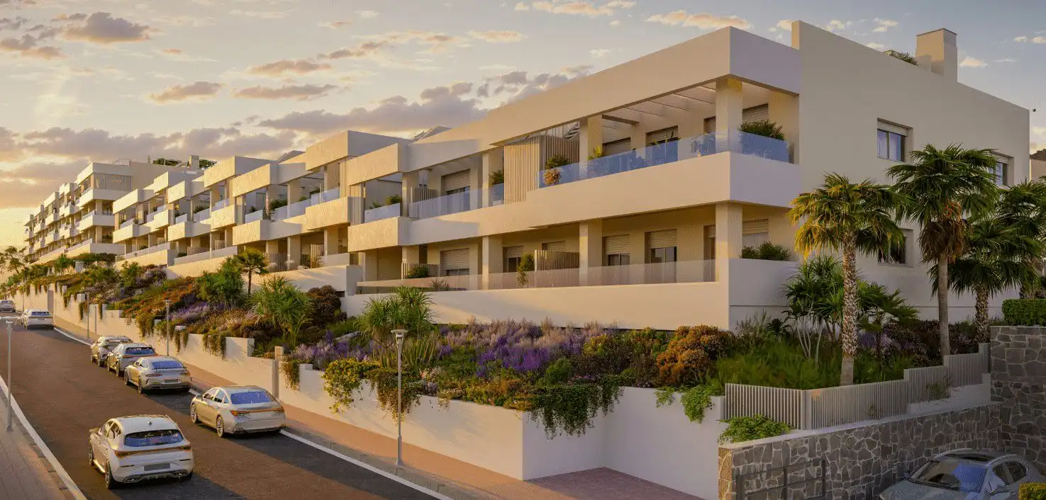 Vista exterior de Apartamento en venta en Benalmádena con Aire acondicionado, Calefacción y Terraza