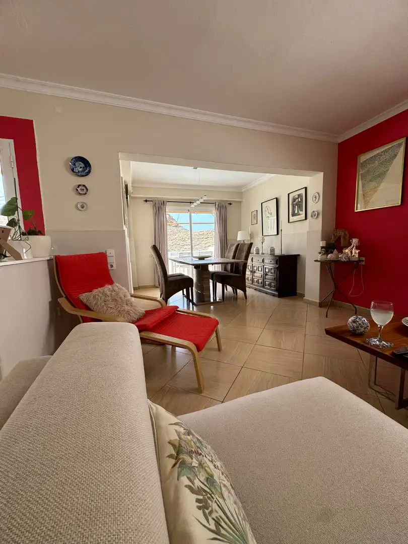 Sala de estar de Casa o chalet en venta en Mogán con Jardín privado, Trastero y Amueblado