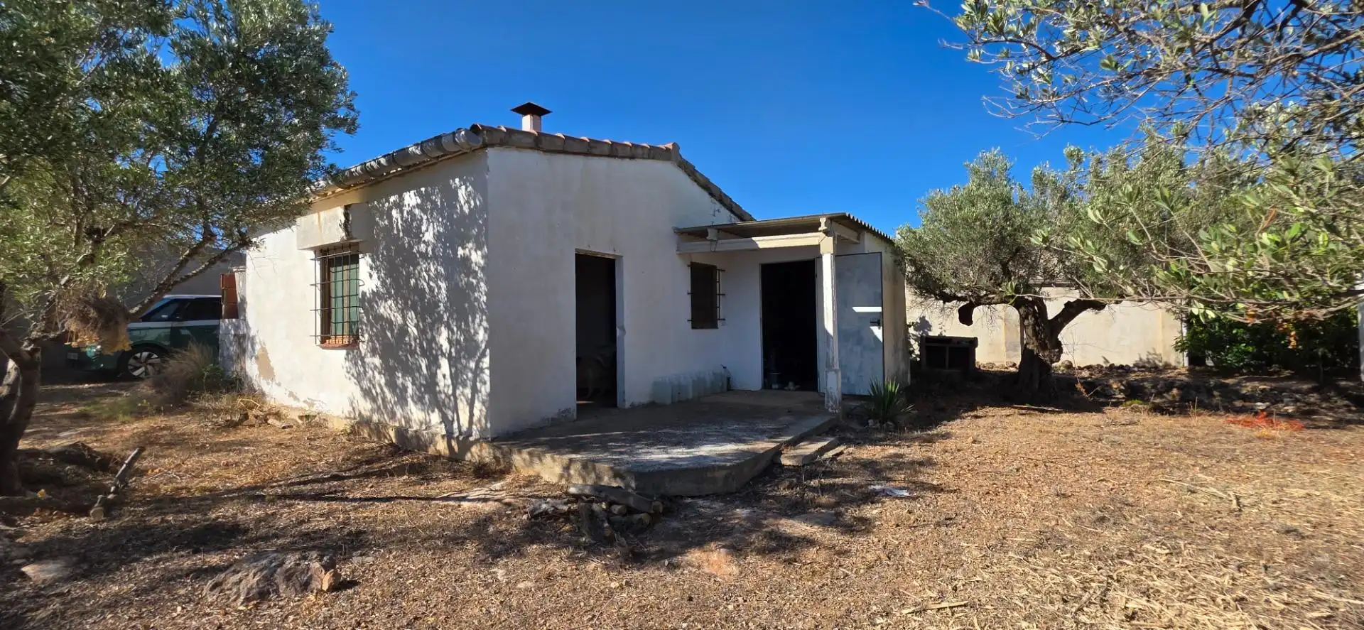 Vista exterior de Finca rústica en venda en L'Aldea amb Traster