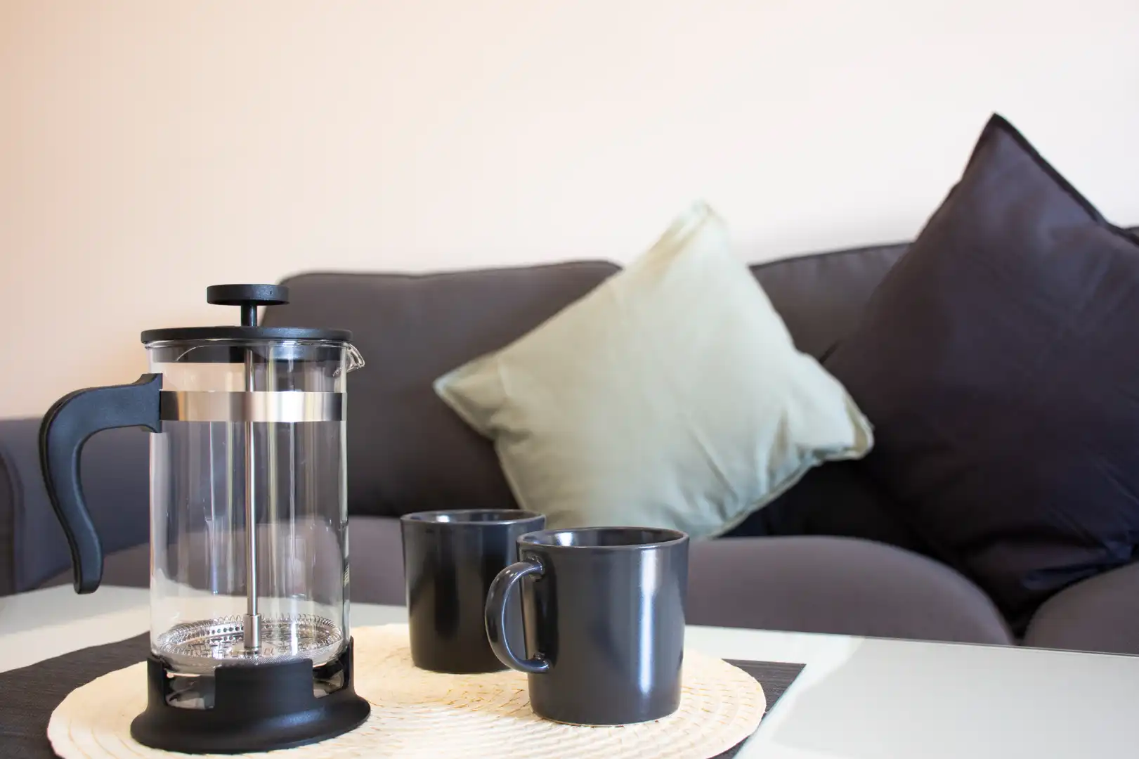 Sala de estar de Apartamento de alquiler en Sevilla con Aire acondicionado, Lavadora y Microondas