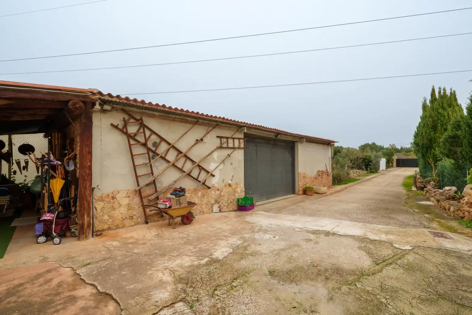 Vista exterior de Finca rústica en venta en Marratxí con Aire acondicionado, Calefacción y Piscina