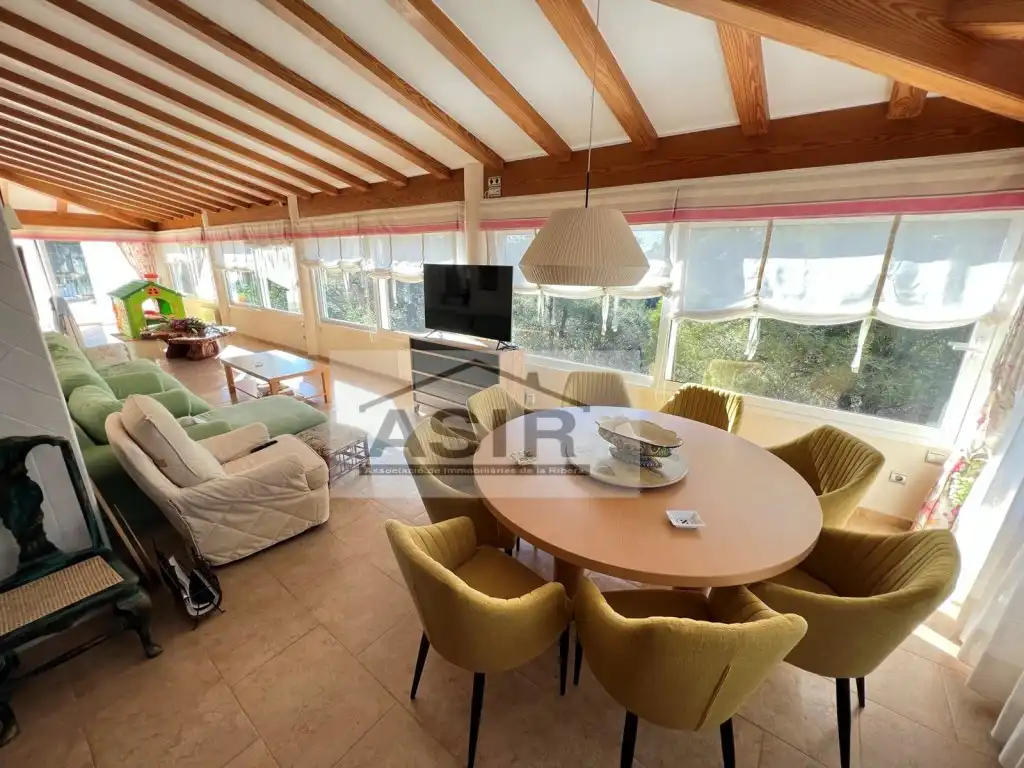 Sala de estar de Casa o chalet en venta en Alzira con Aire acondicionado, Terraza y Piscina