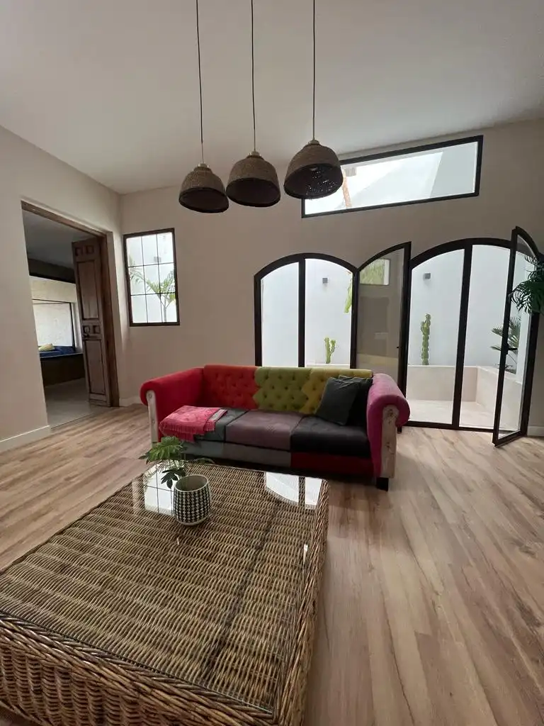 Sala de estar de Casa o chalet de alquiler en Salobreña con Aire acondicionado, Jardín privado y Parquet