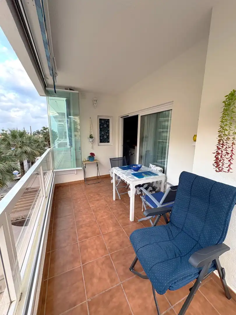 Terrasse von Wohnung zum Verkauf in Fuengirola mit Klimaanlage, Heizung und Terrasse