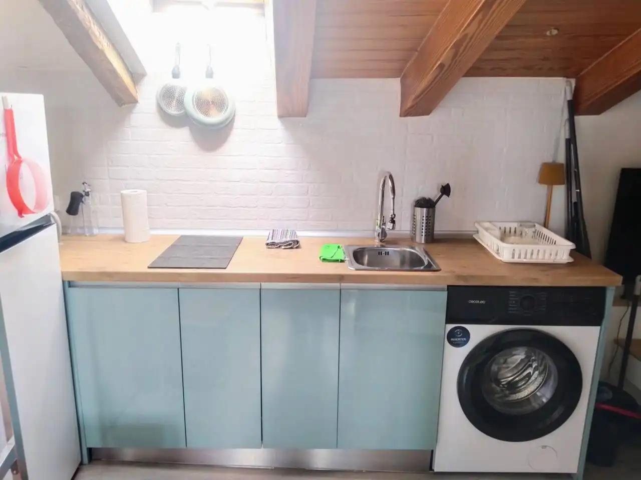 Kitchen of Apartments for rent in Burgos  with Heating, Parquet flooring and Furnished