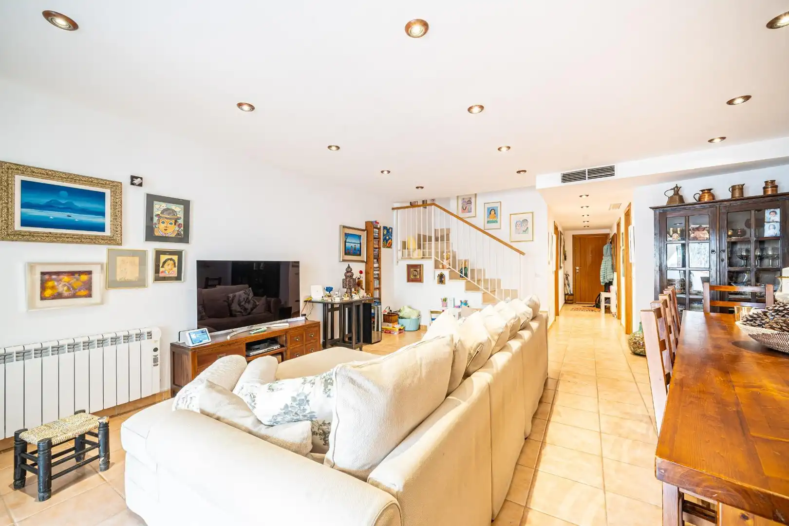 Living room of Detached homes for sale in Calvià  with Air Conditioner, Heating and Private garden
