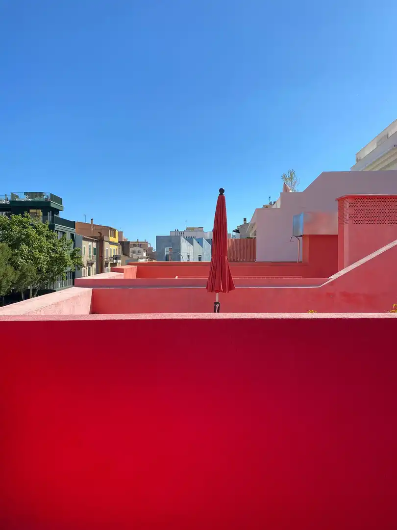 Terrasse von Maisonette zur Miete in  Palma de Mallorca mit Terrasse und Balkon
