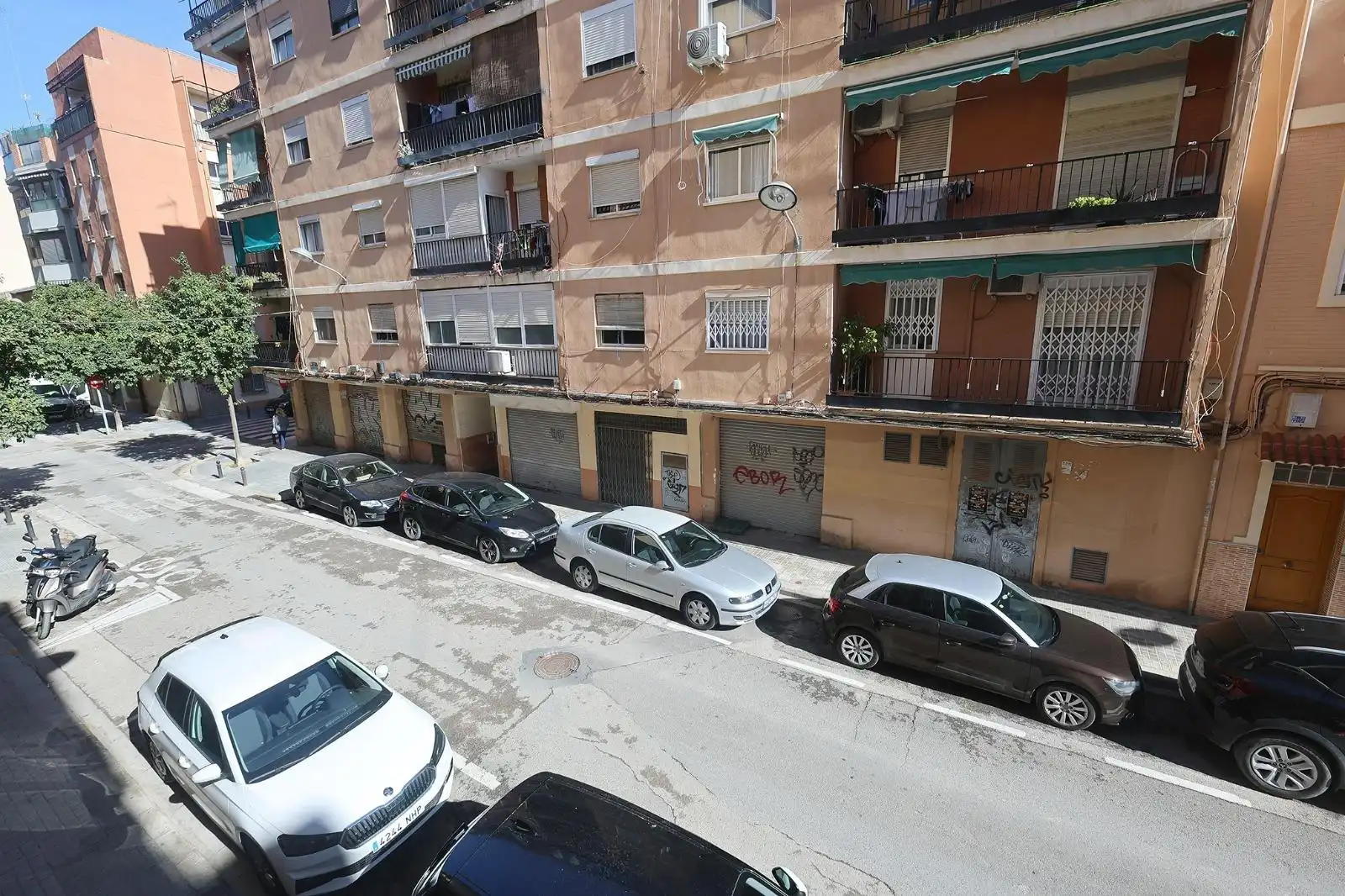 Vista exterior de Piso en venta en Valencia con Aire acondicionado, Parquet y Terraza