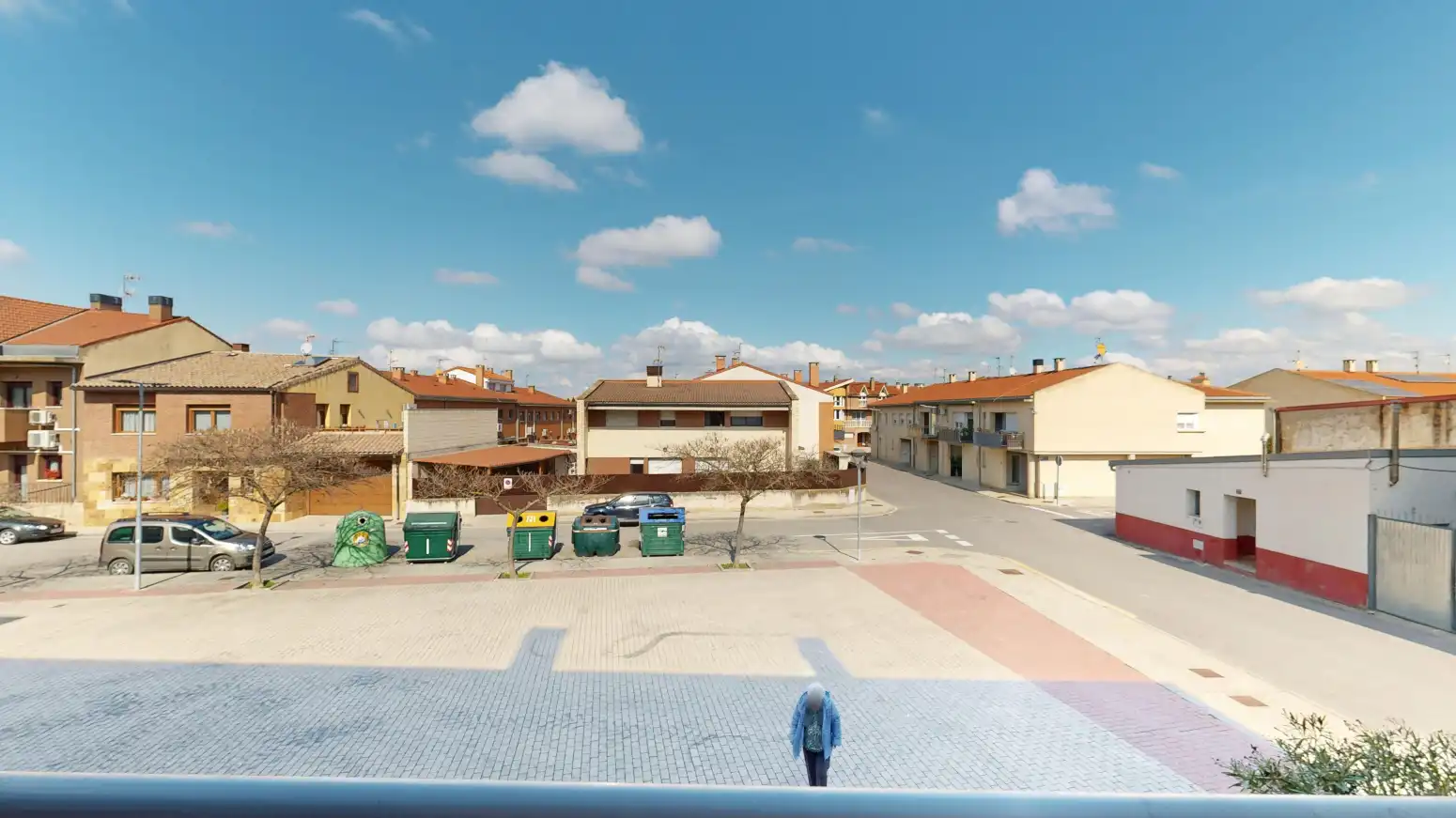 Vista exterior de Piso en venta en Caparroso con Calefacción, Parquet y Trastero