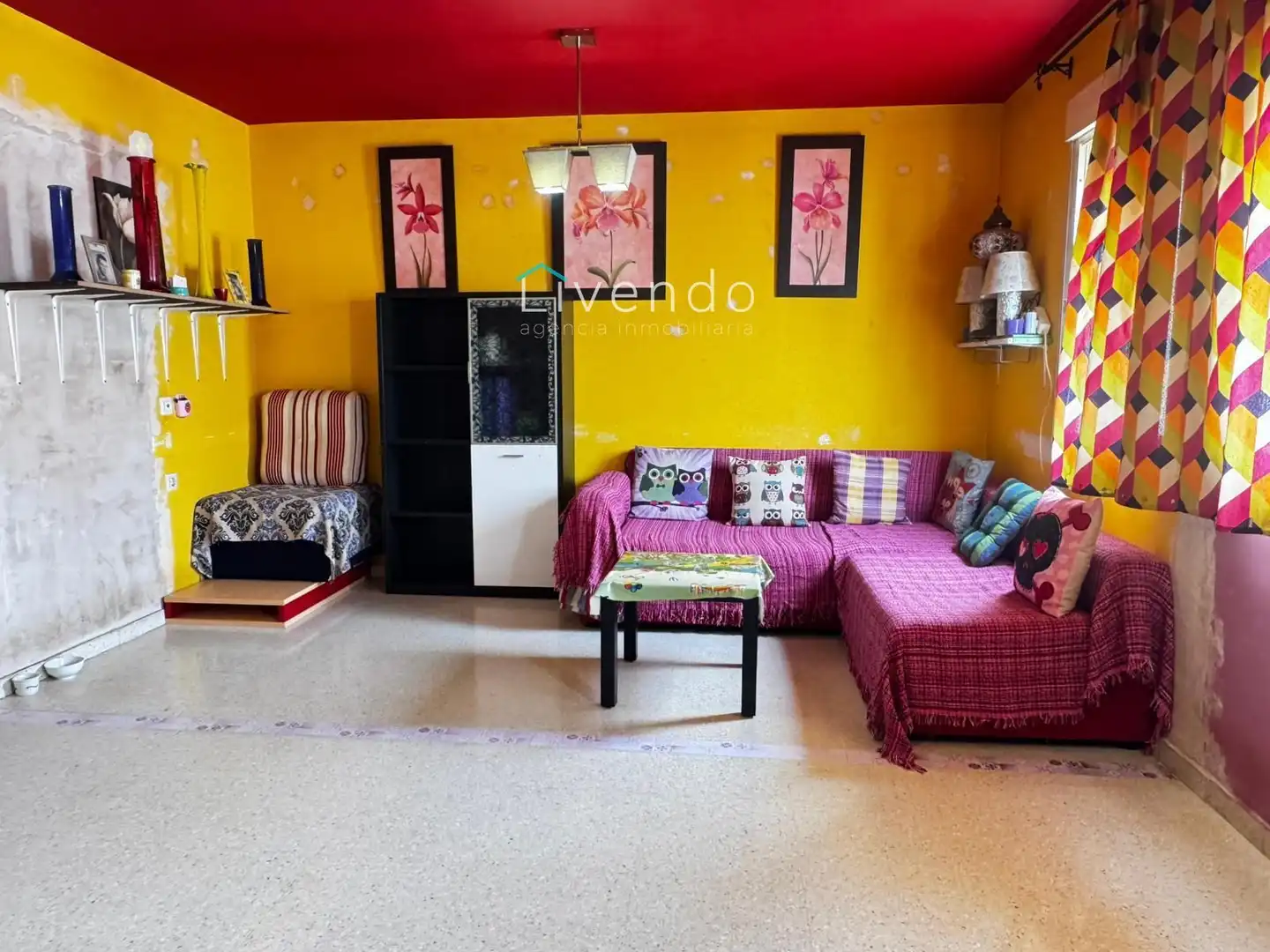 Sala de estar de Piso en venta en Conil de la Frontera con Trastero y Amueblado
