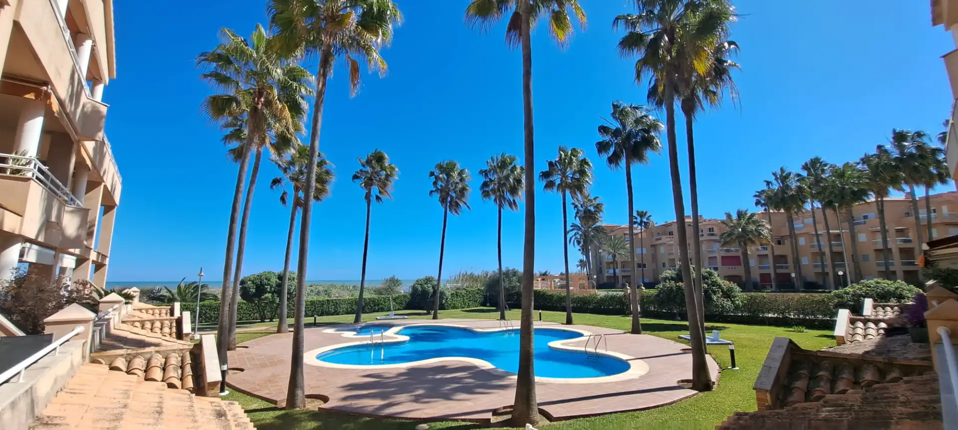 Garden of Apartments for sale in Dénia  with Air Conditioner, Heating and Terrace