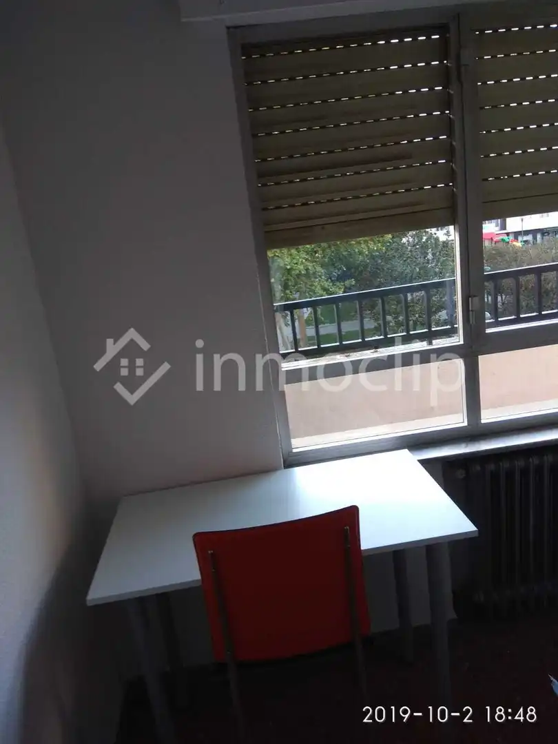 Balcony of Flat for rent in Salamanca  with Heating and Furnished