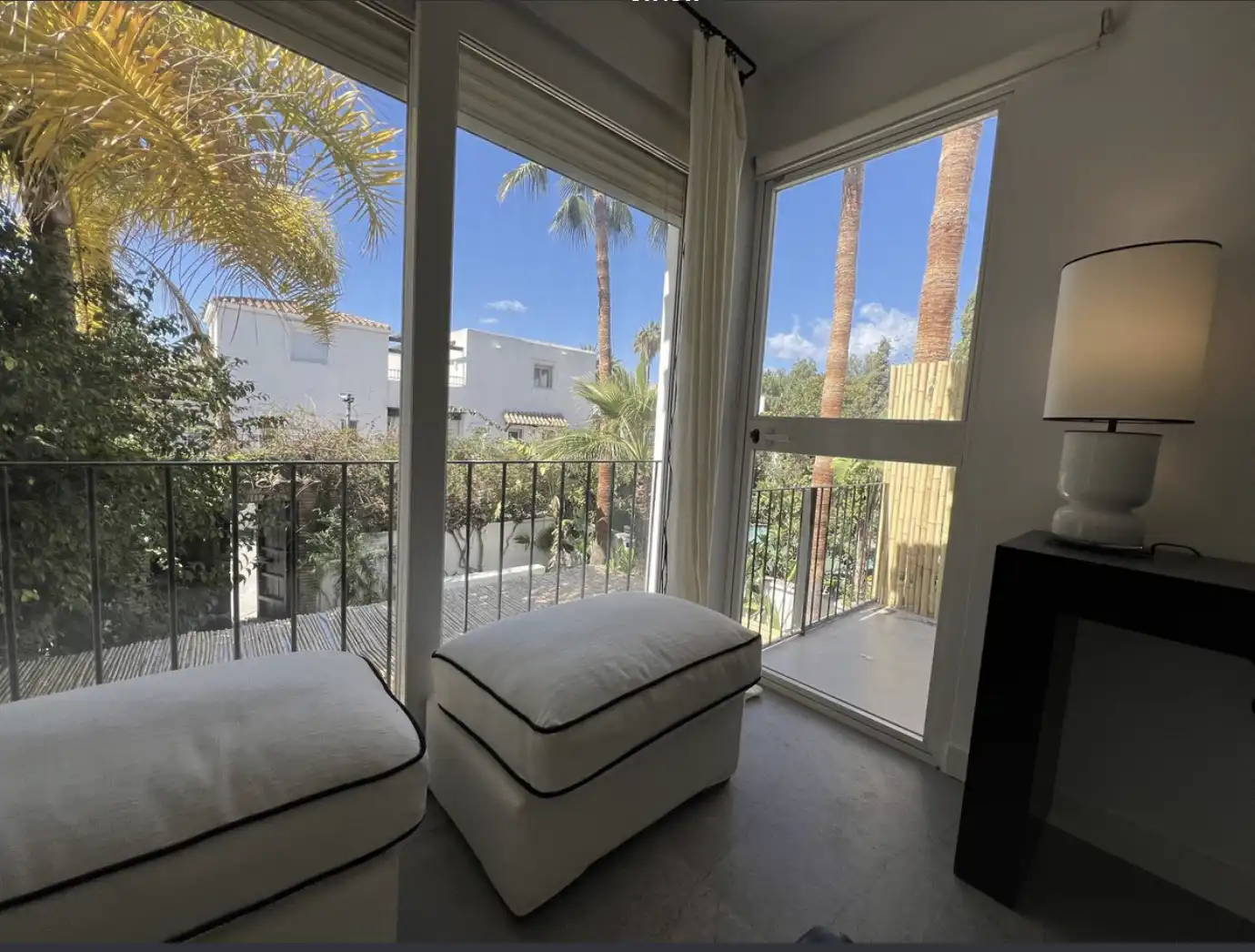 Balcony of Houses for rent in Marbella  with Air Conditioner, Private garden and Terrace