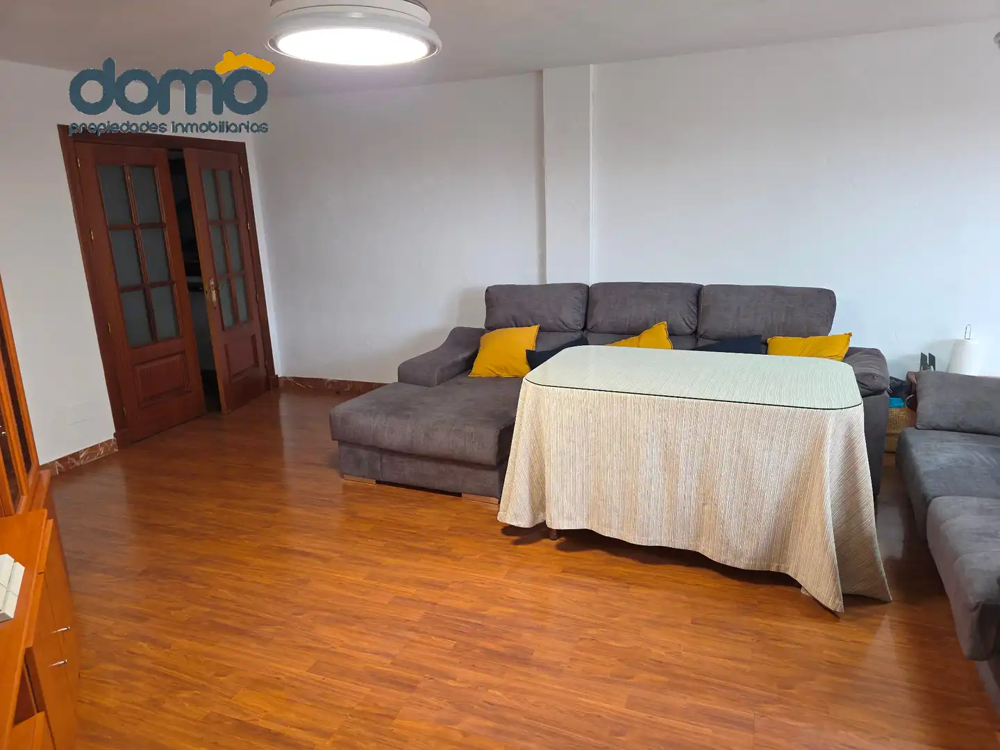 Living room of Flat for sale in El Ejido  with Air Conditioner, Parquet flooring and Terrace