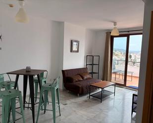 Living room of Apartment to rent in Nerja  with Air Conditioner, Furnished and Balcony