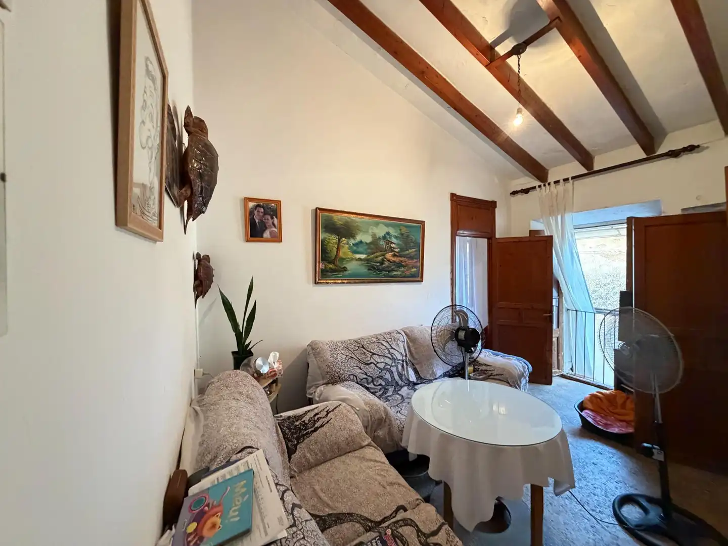 Sala de estar de Casa o chalet en venta en Capdepera con Balcón