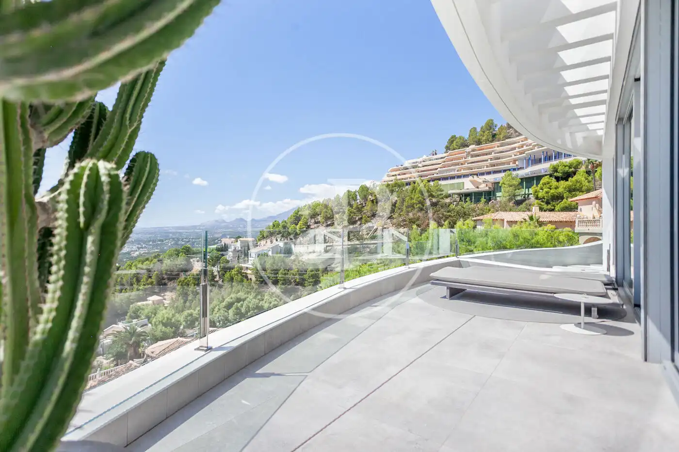 Terraza de Casa o chalet en venta en Altea con Aire acondicionado, Calefacción y Jardín privado