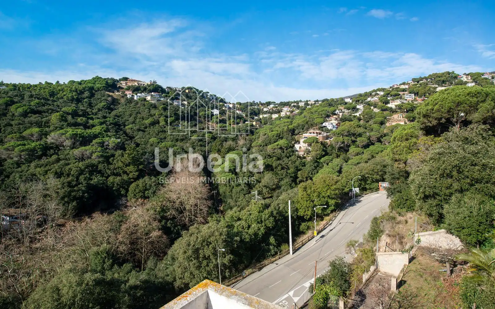 Vista exterior de Casa o xalet en venda en Sant Cebrià de Vallalta amb Aire condicionat, Calefacció i Terrassa