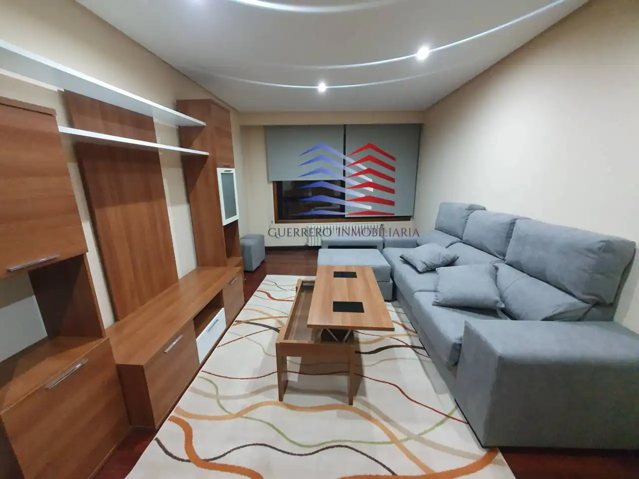 Sala de estar de Apartamento de alquiler en Ourense Capital  con Calefacción, Parquet y Amueblado