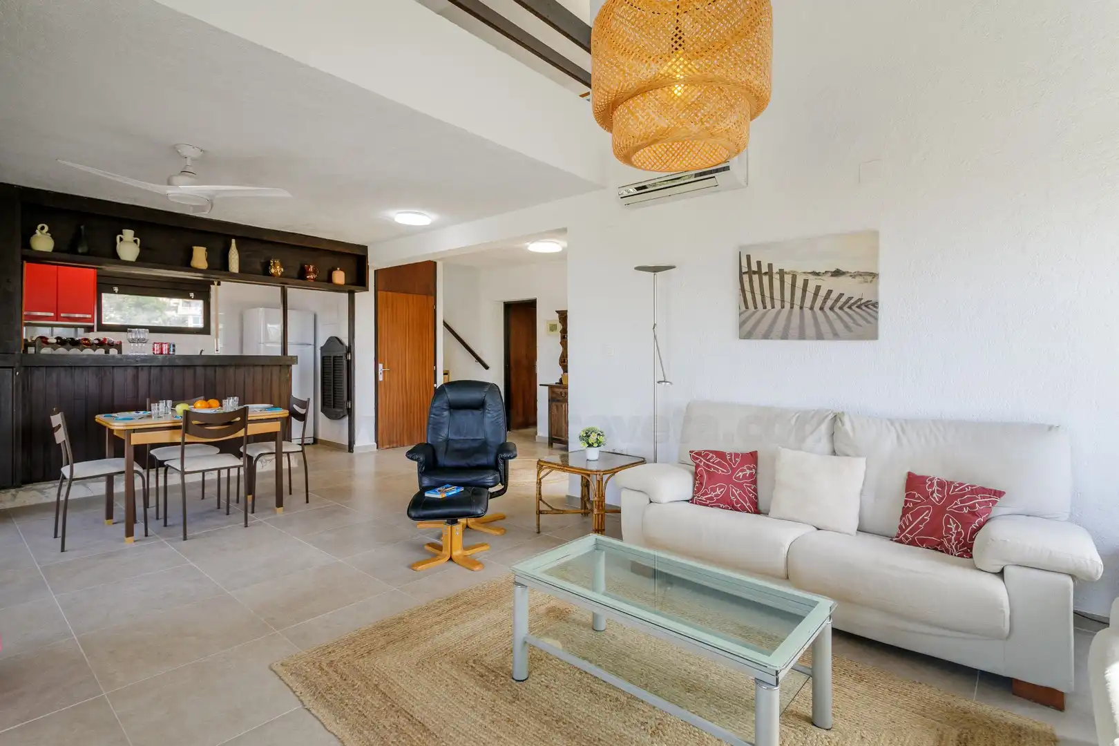 Living room of Houses for sale in El Campello  with Air Conditioner, Private garden and Terrace