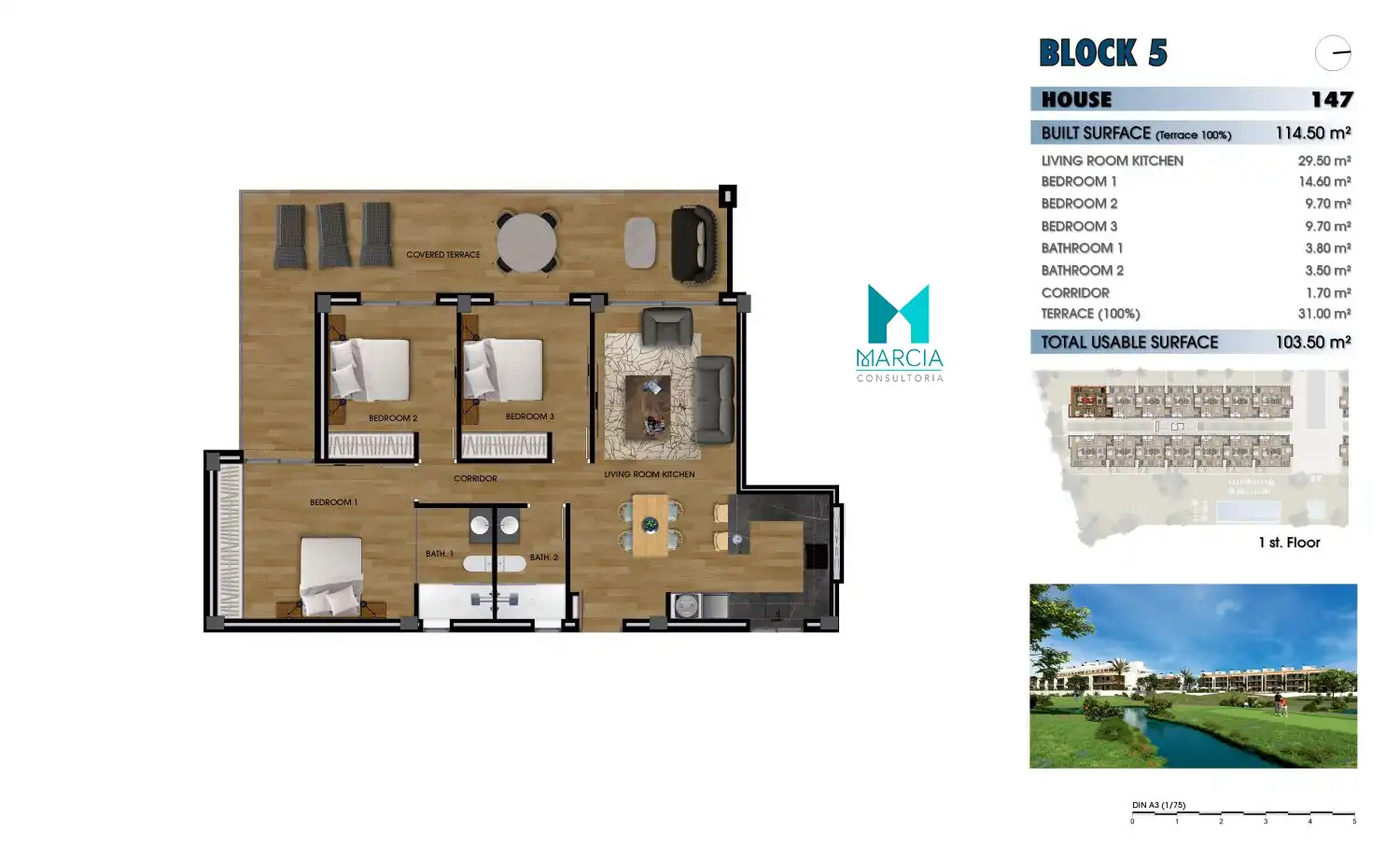Appartement avec piscine à vendre à Centro, imagen 19
