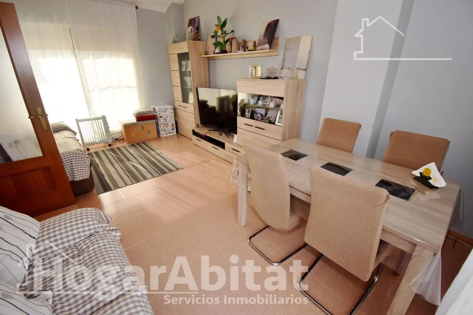 Sala d'estar de Àtic en venda en Castellón de la Plana / Castelló de la Plana amb Terrassa i Traster