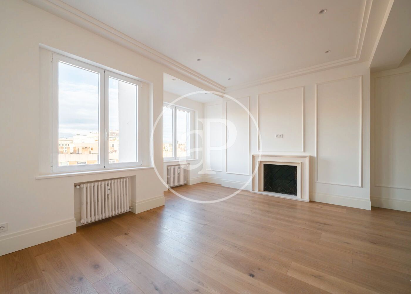 Sala de estar de Piso en venta en  Madrid Capital con Aire acondicionado, Calefacción y Trastero