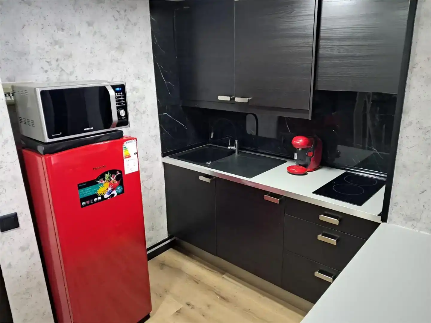 Kitchen of Flat for rent in Calvià  with Air Conditioner, Swimming Pool and Balcony