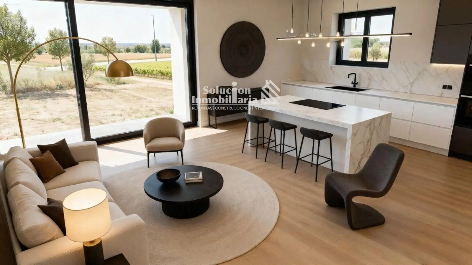 Living room of Detached homes for sale in Carbajosa de la Sagrada  with Heating, Terrace and Storage room