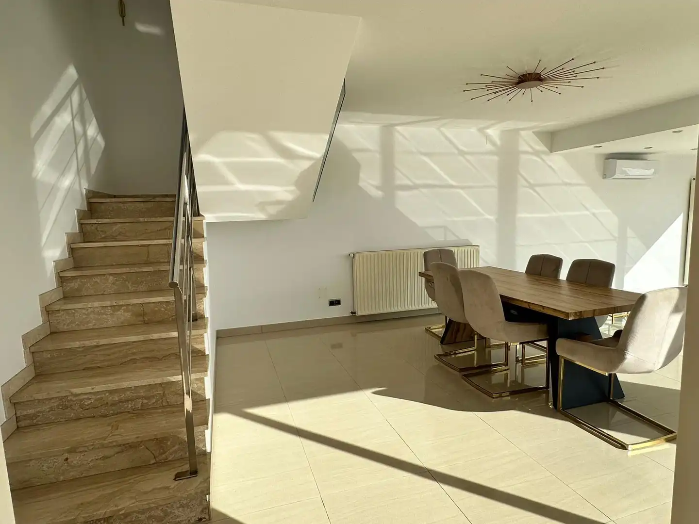 Dining room of Houses for rent in Calonge i Sant Antoni  with Air Conditioner, Heating and Private garden