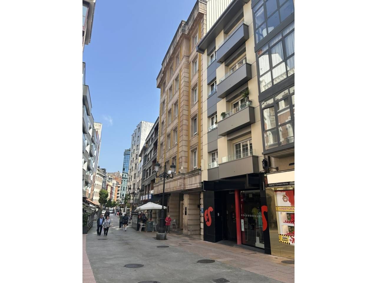Exterior view of Flat for sale in Oviedo   with Heating, Parquet flooring and Balcony