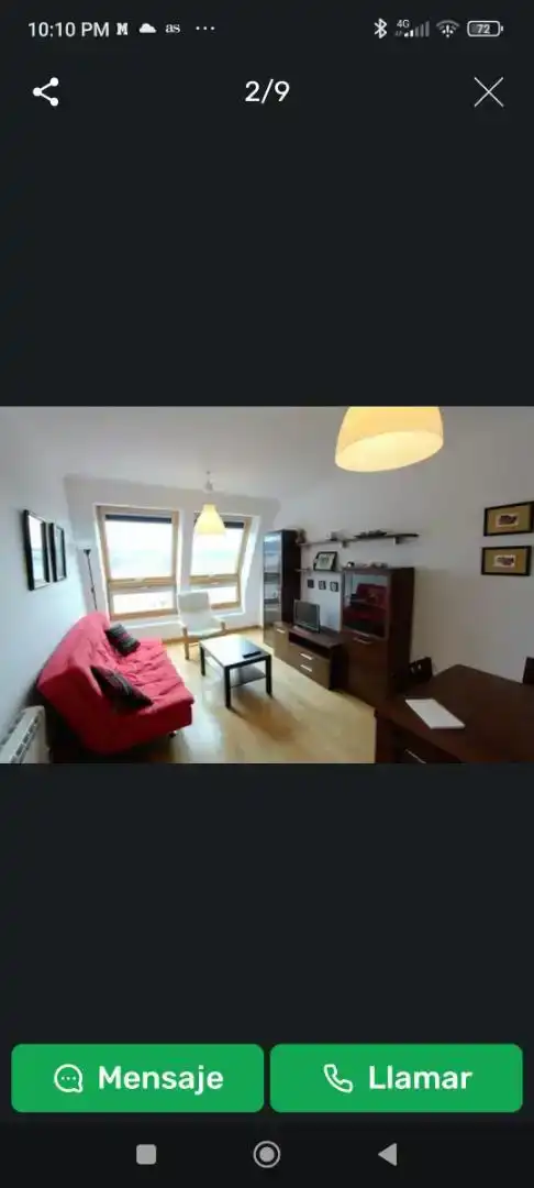 Sala de estar de Piso en venta en Cervo con Trastero, Amueblado y Lavadora