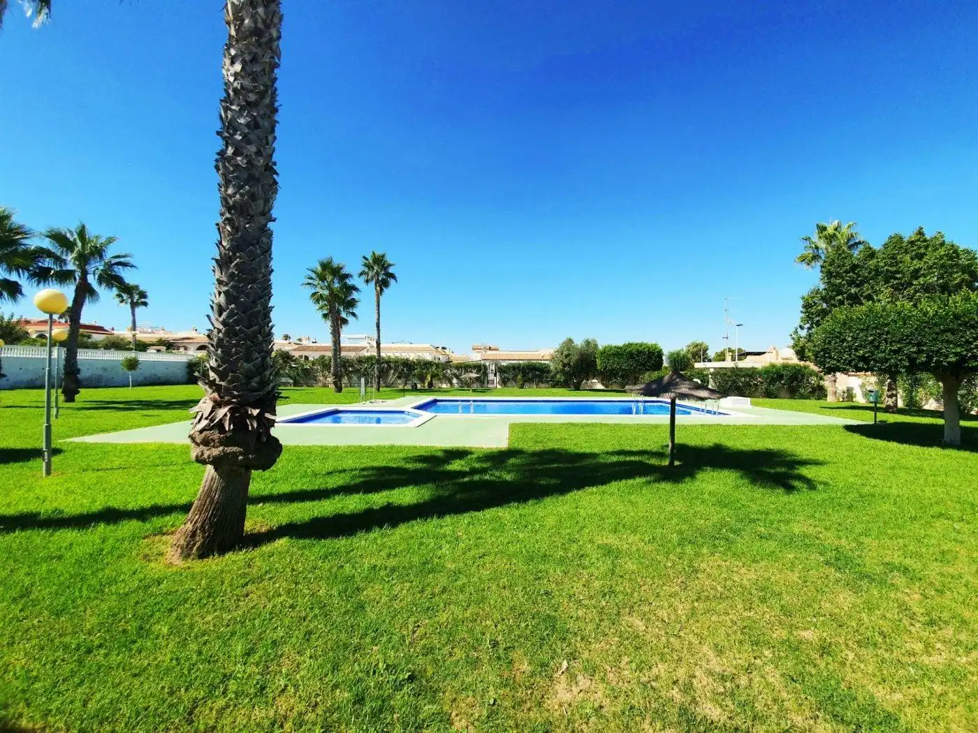 Swimming pool of Houses for sale in Santa Pola  with Private garden, Terrace and Furnished