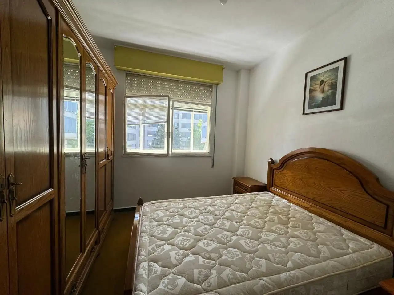Schlafzimmer von Wohnung zur Miete in Ourense Capital  mit Heizung, Terrasse und Möbliert