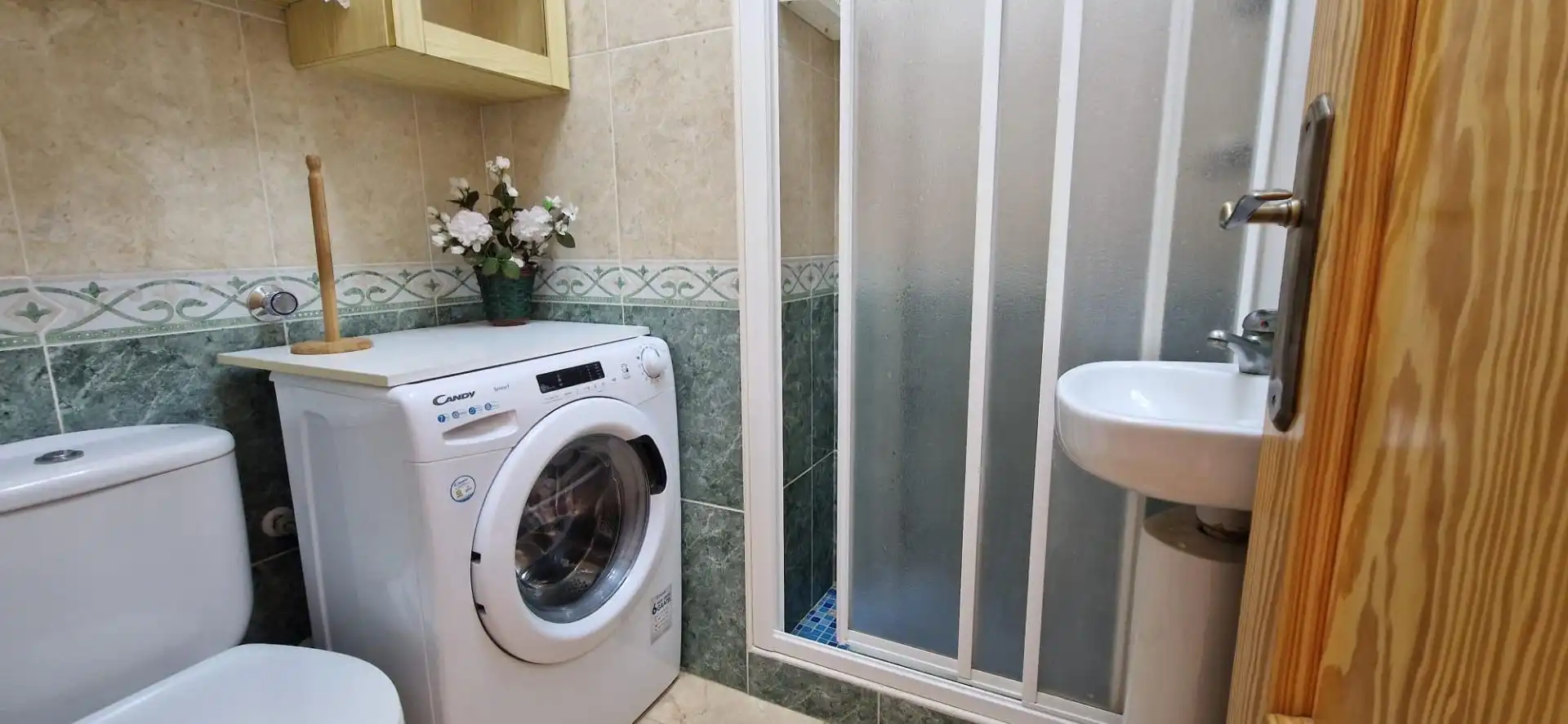 Baño de Casa adosada en venta en Santa Pola con Aire acondicionado, Terraza y Balcón