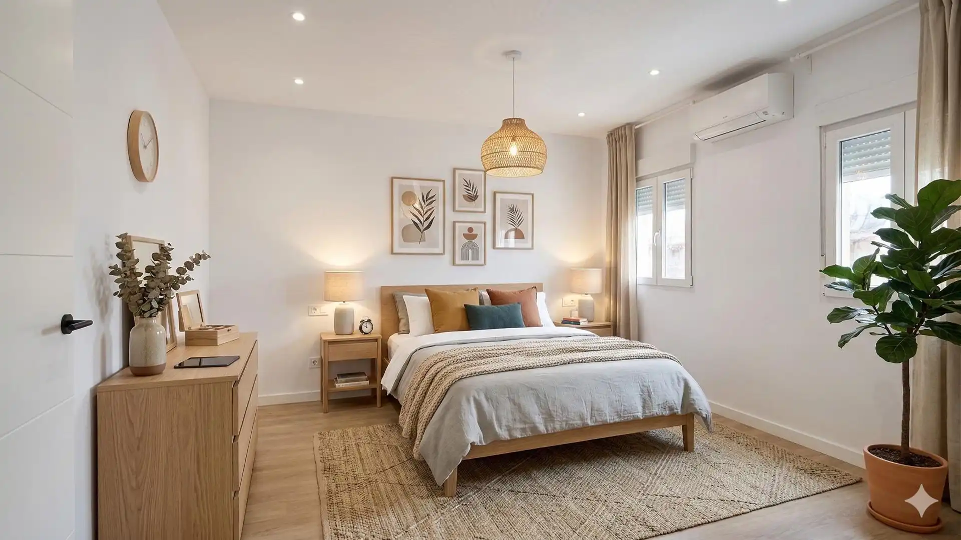 Dormitori de Apartament en venda en Benalmádena amb Aire condicionat, Parquet i Terrassa