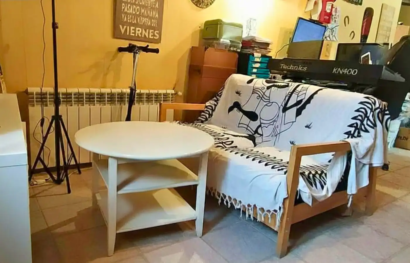 Sala de estar de Casa o chalet en venta en Los Santos de la Humosa con Jardín privado, Terraza y Trastero