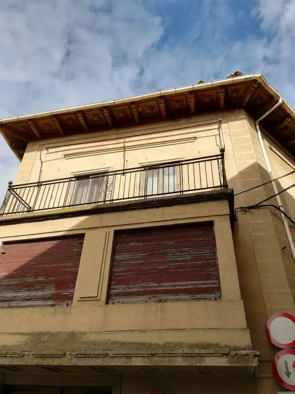 Vista exterior de Casa o chalet en venta en Olite / Erriberri con Jardín privado, Terraza y Balcón