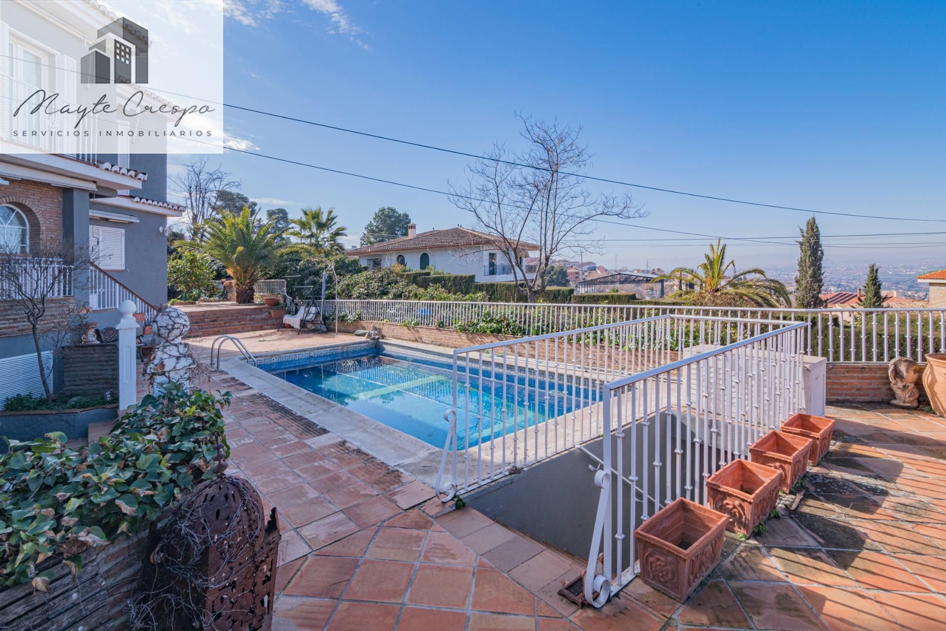 Exterior view of House or chalet for sale in Monachil  with Air Conditioner, Heating and Private garden