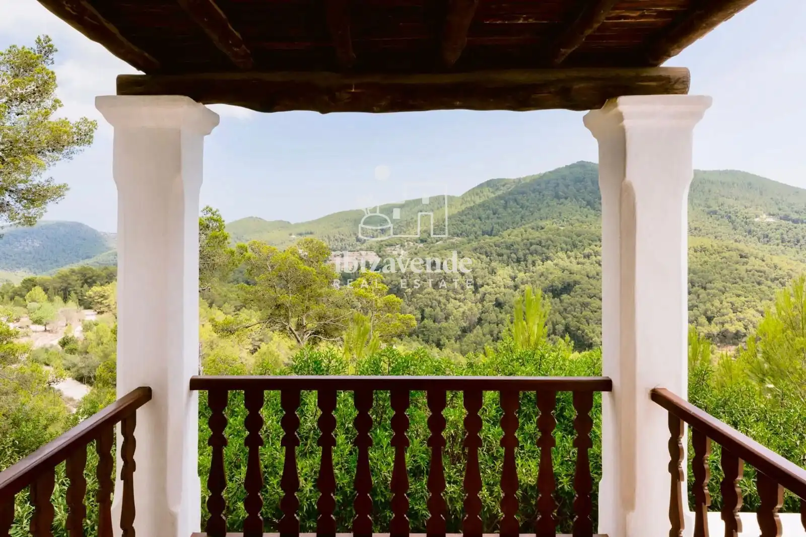 Garden of Houses for rent in Sant Joan de Labritja  with Air Conditioner, Terrace and Swimming Pool