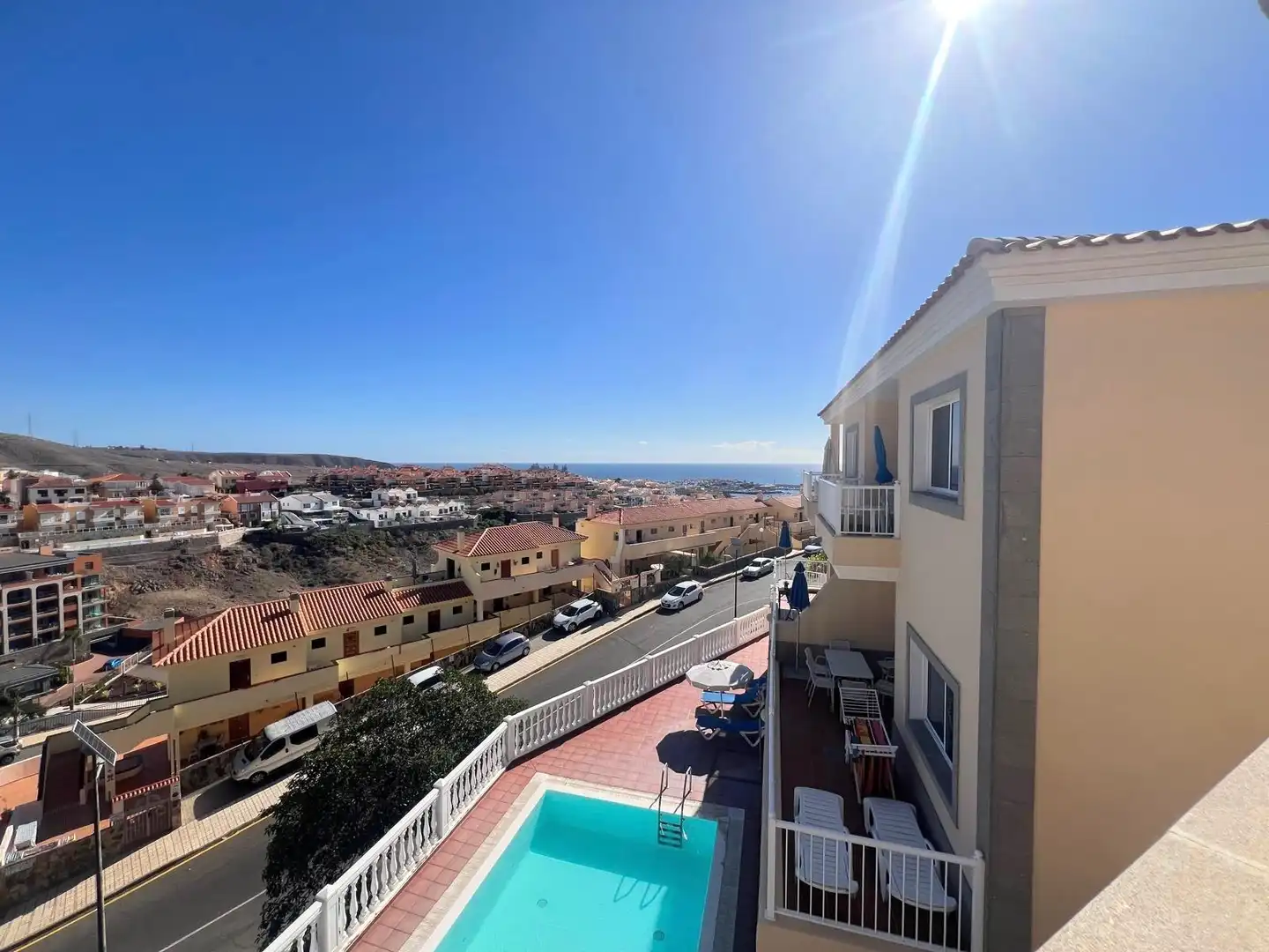 Vista exterior de Apartamento en venta en Mogán con Aire acondicionado, Terraza y Amueblado