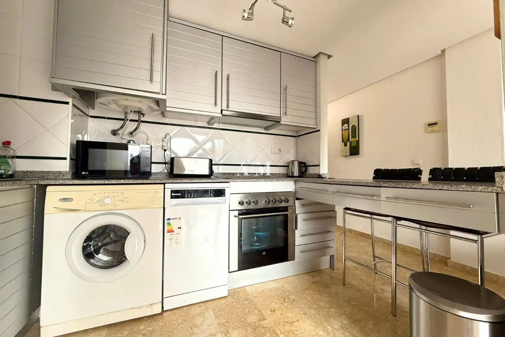 Kitchen of Flat for rent in Torrevieja  with Air Conditioner, Heating and Terrace